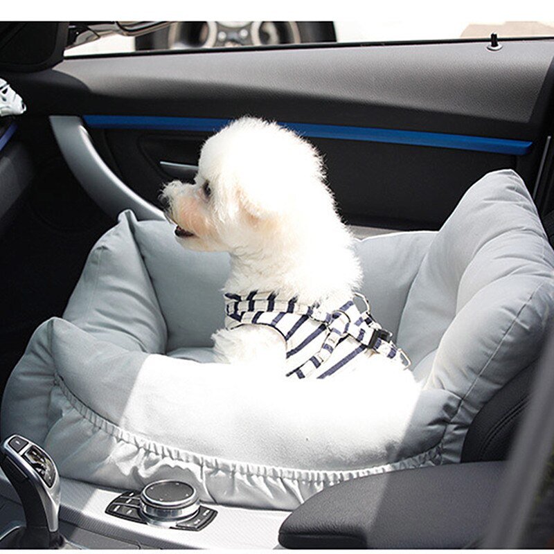 Small And Medium-sized Dog Teddy Dog Kennel In Winter To Keep Warm To Unpick And Wash A Nest Of Dual-use Pet Car Safety Seat Pad 5