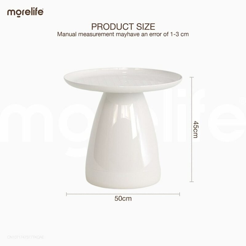 Nordic tea table side table Coffee table bedside table modern living room small round table Home living room sofa side table 6