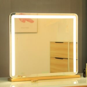 Led Lighted Makeup Mirror Smart Rectangle Bedroom Aesthetic Mirror Design Vintage Decoraciones Lusterko Decoracion Habitacion 1