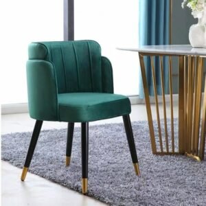 Designer Cafe Dining Chair Bedroom Kitchen Stool Nordic Computer Dining Chair Soft Dressing Table Silla Comedor Home Furniture 1