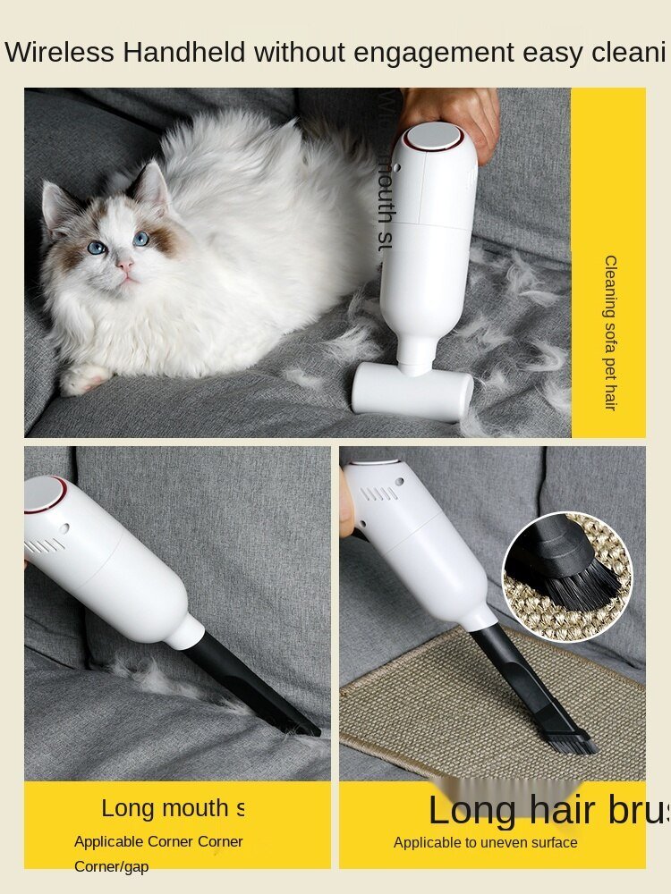 Cat Hair Sweeper Electric Suction Wool Implement Sticky Dog Home Bed Adsorptive Hair Artifact Suction Machine Pet Products 5