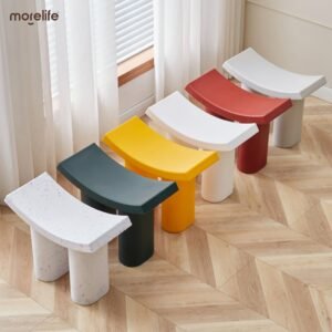 Nordic Footstool Creative Small Flying Elephant Stool Household Special-shaped Low Stool Modern and Simple Shoe Changing Stool 1