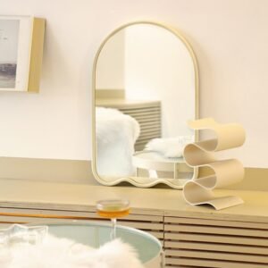 Bedroom Bathroom Decorative Mirror Aesthetic Irregular Desk Decorative Mirror Large Lusterko Decoration Living Room YY50DM 1