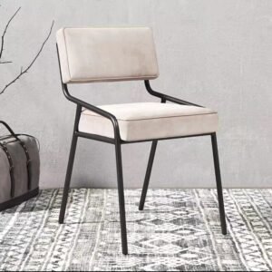 Nordic Relaxing Dinning Chair Dresser Leather Soft Computer Dinning Chair Office Manicure Chaise Design Living Room Furniture 1