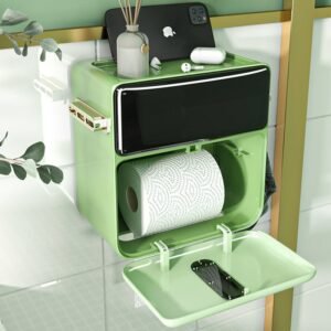Waterproof Toilet Paper Roll Holder Paper Towel Holder Wall Mounted Wc Paper Stand Case For Toilet Paper Bathroom Accessories 1