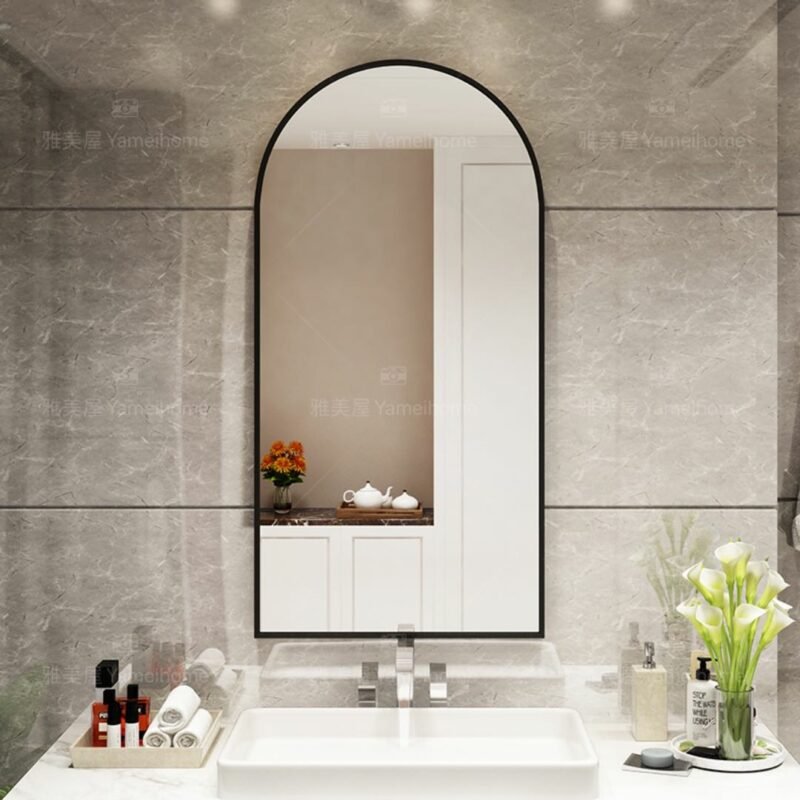 Irregular Shape Nordic Wall Mirror Decorative Large Full Body Bedroom Craft Mirror Gift Long Espelho Home Design Exsuryse 4