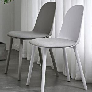 Modern Office Nordic Dining Chairs Lounge Design Home Relaxing Dining Chairs Living Room Vanity Sillas Comedor Furniture 1