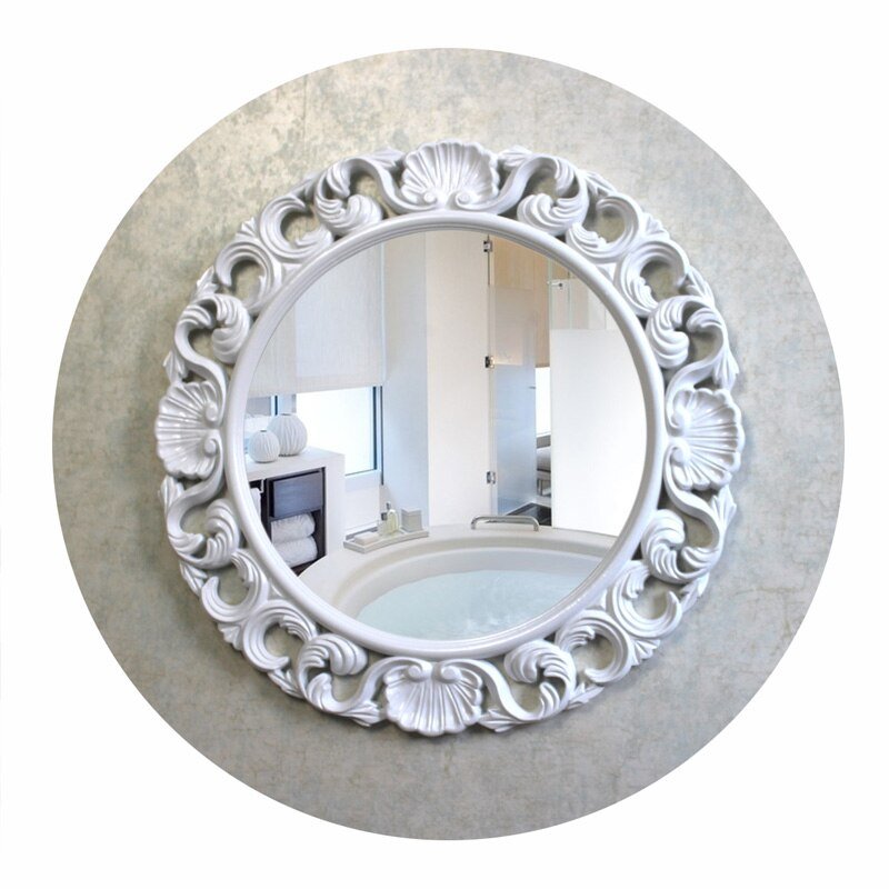 Decorative Wall Mirrors Makeup Irregular Aesthetic Mirror Espejo Decorative Mirrors Home Decoration Accessories Room Decor 4