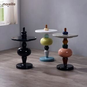 Nordic Creative Side Table Modern Minimalist Sofa Movable Corner Designer Net Red Sugar Gourd Small Coffee Furniture New 1