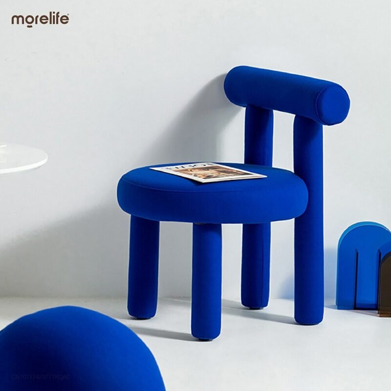 Nordic designer creative dining chair leisure chair makeup chair coffee chair dressing stool luxury modern furniture 2