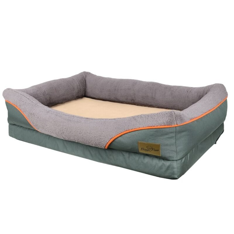 Heavy Duty Large Orthopedic Pet Bed Soft Cushion Foam Waterproof Sofa Dog Bed XL 5