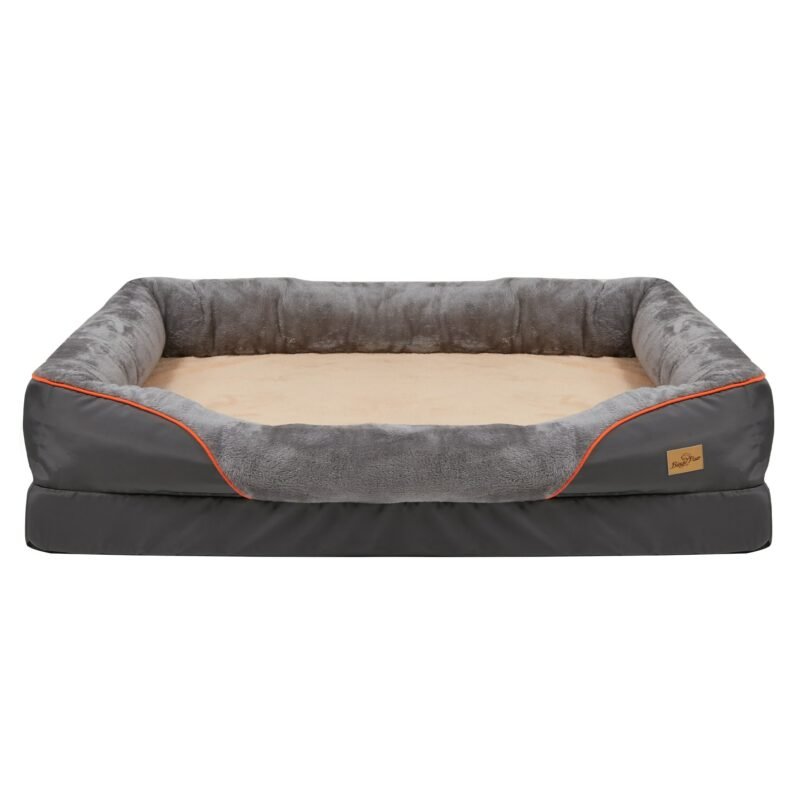 Waterproof Extra Large Orthopedic Dog Bed Sponge Foam Dog Bedding Lounge Sofa Bed 4