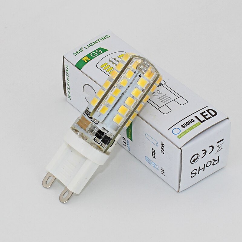 High quality Dimmable 10pcs AC220V G9 7W 9W 10W 12W 240V LED  Bulb SMD 2835 3014 LED g9 light Replace 30/40W halogen lamp light 5