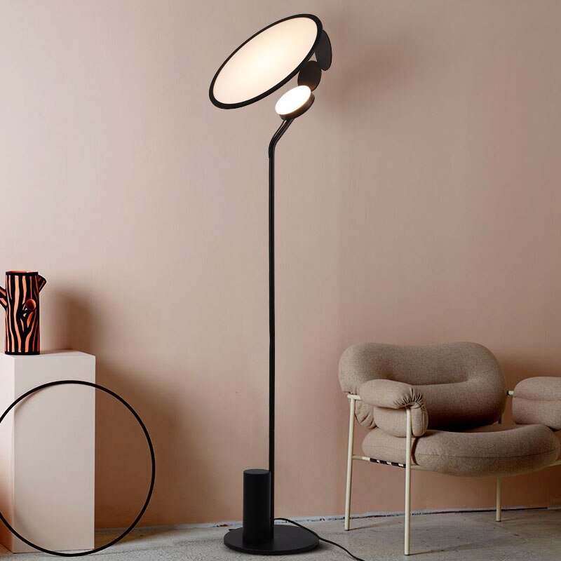 Designer's living room, study lamp, bedroom, creative personality, exhibition hall, simple floor lamp 3