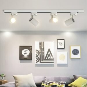 Minimalist Track Movable Spotlight Spotlight Ceiling Lamp Household Cloakroom Surface Mounted Downlight Bedroom Small Spotlight 1