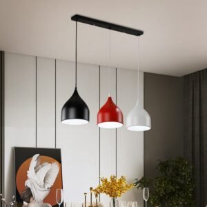 Modern Minimalist Led Chandelier Restaurant Nordic Manicure Home Decorative Lamp 3 Head Bar Kitchen Dining Room Table Lamp 1