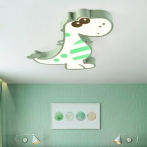 Nordic Kids Room Ceiling Lamp for Children's Bedroom Boy's Room Nursery Lighting Dinosaur Animal Home Decoratives Light Fixtures 1
