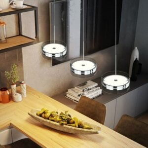 Designer Italian style dining room pendant lamp Nordic modern dining creative personality model room bar glass pendant light 1