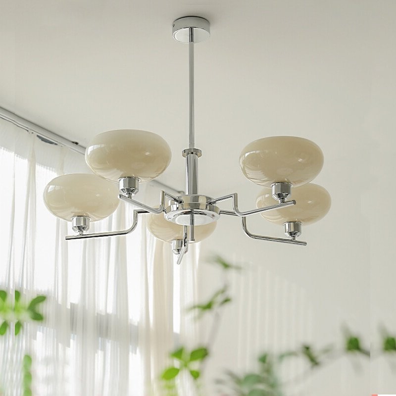 Bauhaus modern French bedroom study living room chandelier designer Northern European retro lamp 1