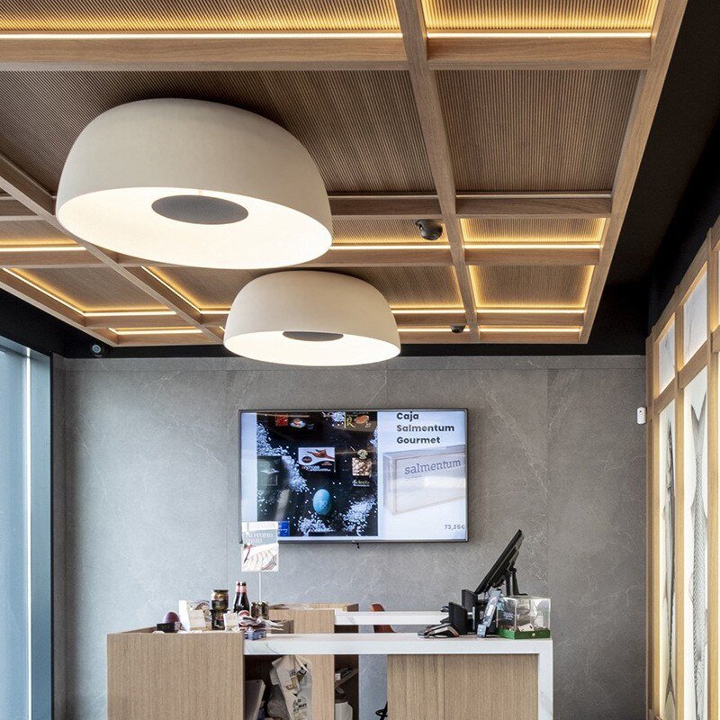 Italy Designer Nordic Ceiling Light for Indoor Living Room Bedroom LED Aesthetic Pendant Light Room Decorator Lighting Appliance 4