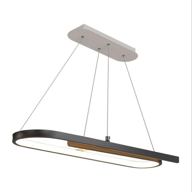 New restaurant Pendant lights Nordic modern minimalist led Lamp industrial bar table long  lamp decorative Light Fixtures 6