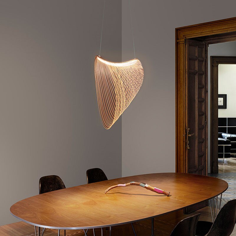 Nordic Minimalist Design Pendant Light Personality Minimalist Living Room Dining Room Coffee Shop Bedroom Bedside Hanging Light 4
