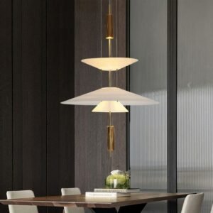 Modern Personality Led Hanging Lamp Flying Saucer Home Decor Denmark Designer Dining Table Bar Living Room Ufo Pendant Lights 1