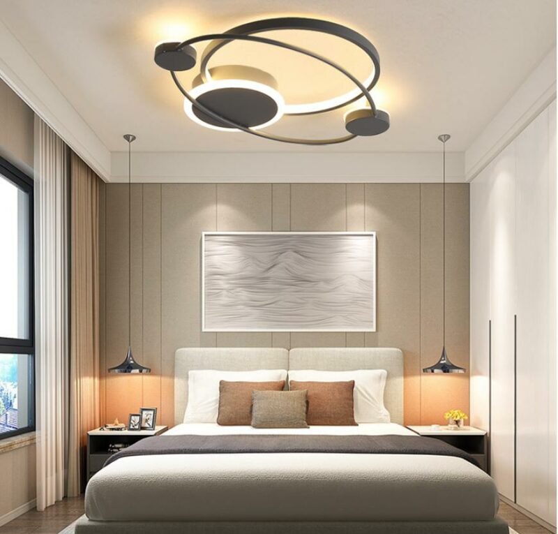 New LED Ceiling Light  For Living Room lighting  Warm and romantic Ceilling Lamp  For  Bedroom Restaurant  Decor Light 5