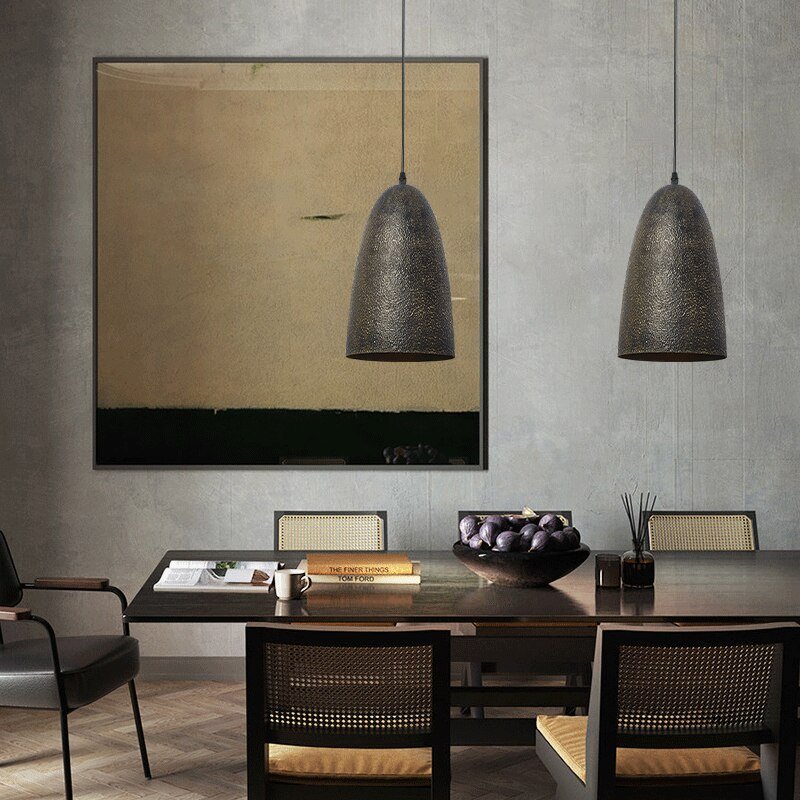 Designer Industrial Style Pendant Lights Restaurant LED Chandeliers Dining Table Hanging Lamp Vintage Homestay Tea Room Bedside 3