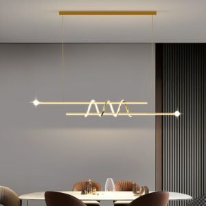 2023 New Simple Atmosphere Lamp Restaurant Led Chandelier Modern Dining Table Nordic Luxury Bar Personality Decorative Lamps 1