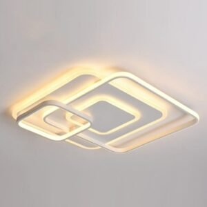 New LED Ceiling Light  For Living Room lighting  Round Square Simple Surface Mount Ceiling Lamp  For  Bedroom  Decor Light 1