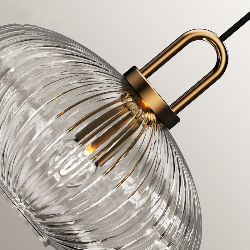 Glass Pendant Light Japanese pendant Lamp Design Deco Nordic Led Hanging Light Fixtures Bedroom Modern Luminaire Suspension lamp 6