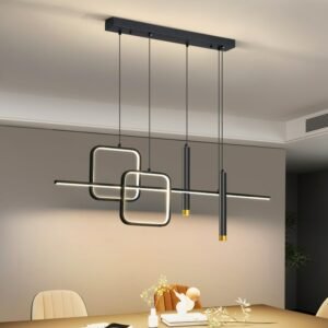 Nordic Family Atmosphere Sense Lamp dine Bedroom Pendant Lights Indoor Ceiling Lamp Hanging Light Fixture For Dining Room 1
