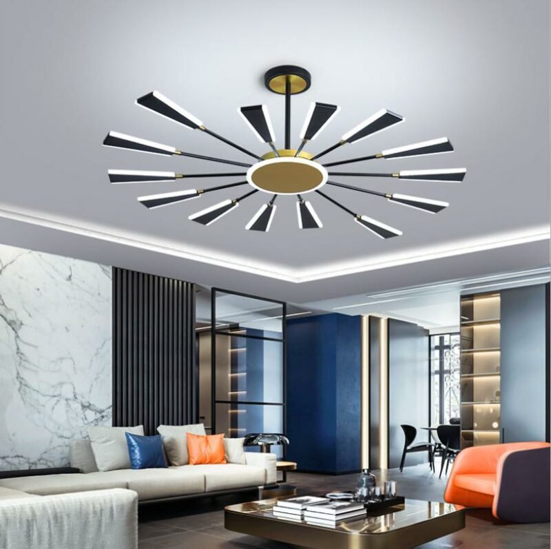 2020 New  Luxury Living Room Ceiling Lamps  Chandelier indoor Lamp Modern Ceiling Lamp Light Fixture Lighting ultra thin ceiling 3