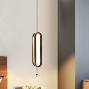 Nordic Circuit Pendant lamp gold Home Decoration E27 hanging lamp cord dining room loft Office kitchen bedside pendant lamp 1