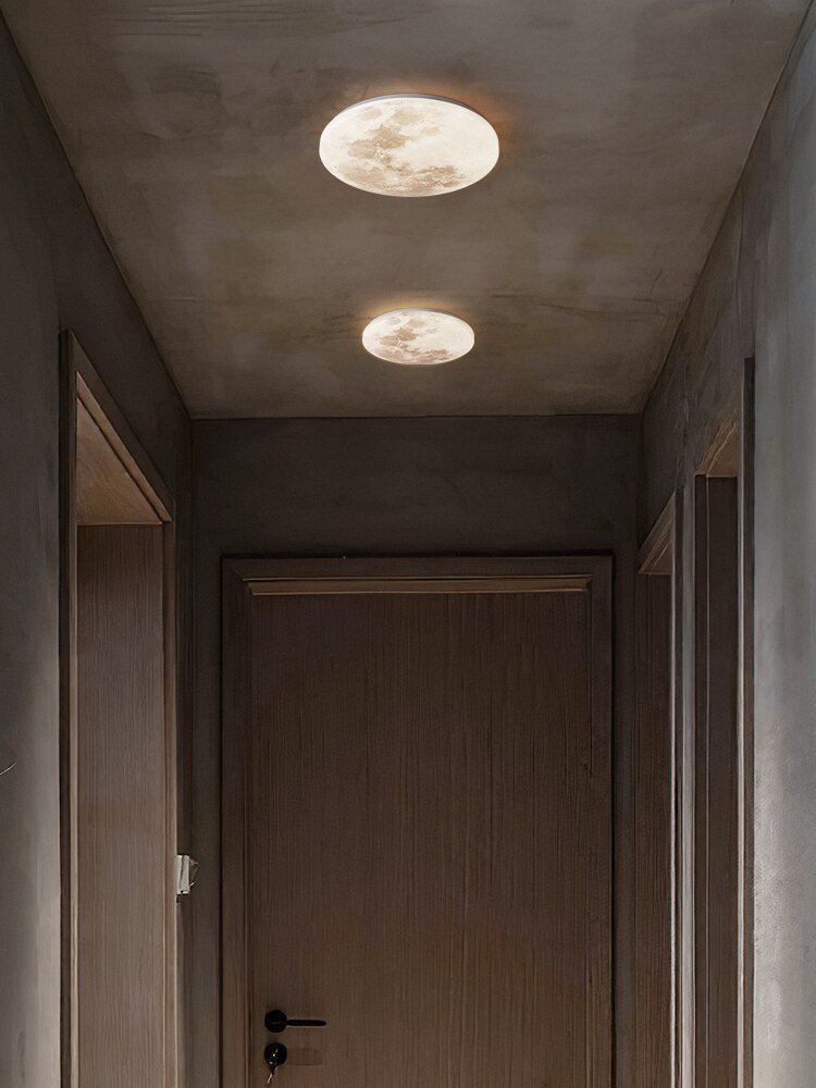 Nordic moon ceiling lamp study bedroom lamp modern minimalist aisle ceiling light 5