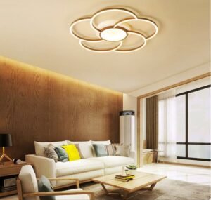 New flower shaped led  Ceiling Light for Living Room creative children's room living room bedroom   ceiling lamp 1
