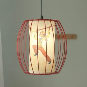 Chinese Traditional Design Pendant Light Creative Monkey LED Lamp for Children Bedroom Home Decor Hanglamp Suspension Luminaire 1