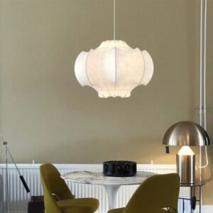 Replica chandelier Fashionable light luxury Viscontea Suspension lamp dining room bedroom simple modern fabric art chandelier 1