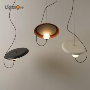 Nordic grid color decorative restaurant pendant lamp minimalist creative art bar bedroom bedside pendant light 1