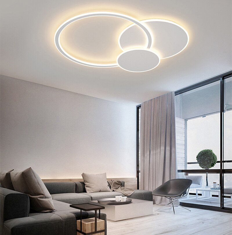 Modern Ceiling Lights Ultra-thin LED Ceiling Lamps Indoor Lighting For Living Dining Room Bedroom Ceiling Lighting Fixtures Lamp 6