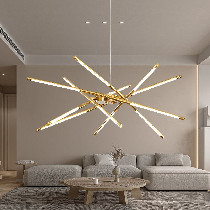 Modern Pendent Lamp For Living Room Dining Tables Kitchen Gold Bedroom Loft Ceiling Lighting Led Chandelier 2023 Smart Home 1