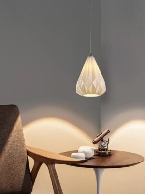 ORIGINAL BTC/Hatton2 Nordic Retro Chandelier Ceramic Diamond Restaurant Bar Counter Bedroom Bedside Lamp 1