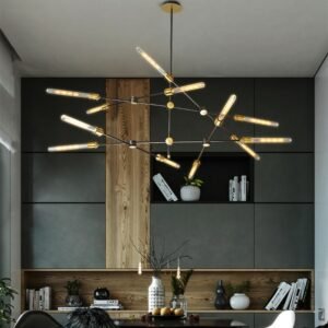American Retro Industrial Wind  Minimalist Personality  Chandelier Restaurant Living Room Bar Cafe Clothing Store Lighting 1