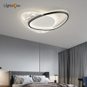 Modern Feather Ceiling Light Master Bedroom Aisle Living Room Lamp Simple Room ceiling Lamp 1