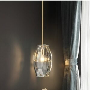 Popular luxury pendant light crystal lustre Francaix Pendant Lamp Bedroom Restaurant kitchen Home decor loft Small hotel lamp 1