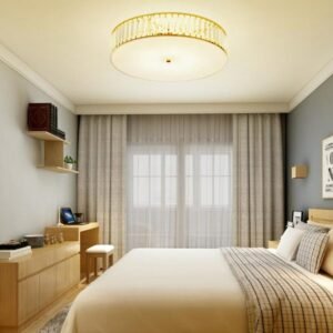 Led ceiling lamp modern minimalist nordic light luxury ceiling lamp crystal lamp suitable for room bedroom balcony aisle lamp 1