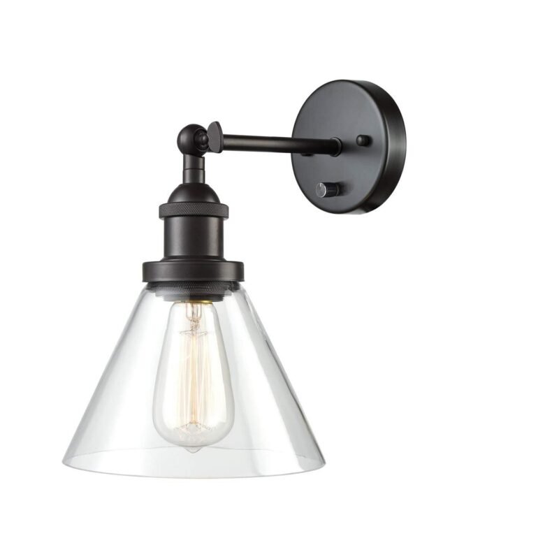 Industrial Wall Sconce Loft Retro Wall Lamp Glass Ball Fixtures With Lamps Home Lighting Bar Coffee Store Home Lamp 3