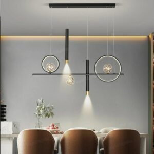 2023 Table Dining Led Chandelier Dimmable for Over The Kitchen Dining Room Pendant Lighting Suspension Design Lusters Luminaires 1
