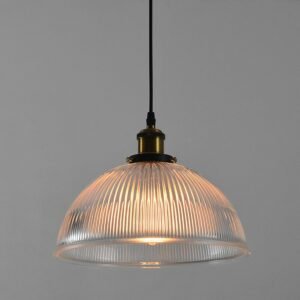 Glass Pendant Light Nordic Pendant Lamp Modern Pendant lights brass Creative minimalist E27 Transparent Lampshade For Restaurant 1